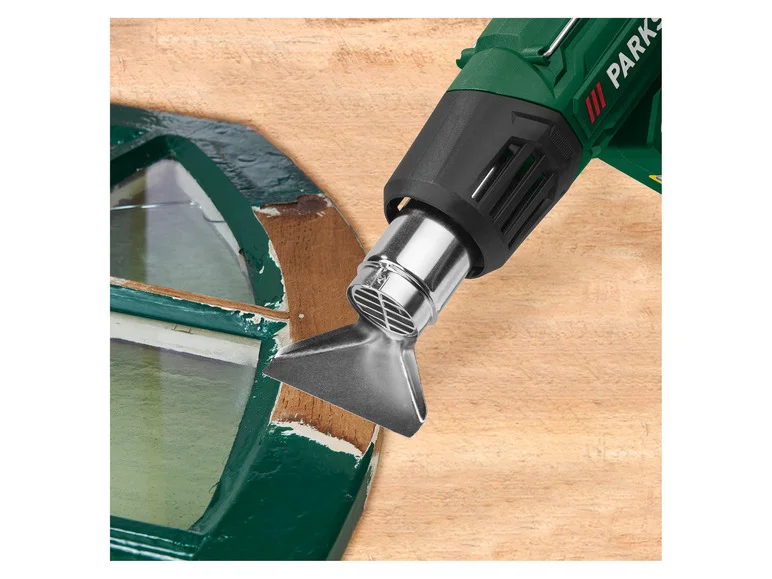 PARKSIDE® Souffleur d'air chaud ou Désherbeur à long manche 2 en 1 PLHLG 2000 C2. 2000 W