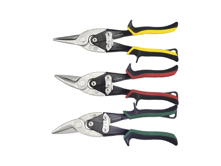 PARKSIDE® Set de ciseaux à tôle ou Set de construction à sec