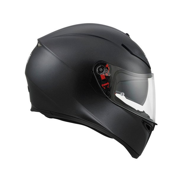 K3 SV AGV DOT(ECE) SOLID MPLK - MATT BLACK