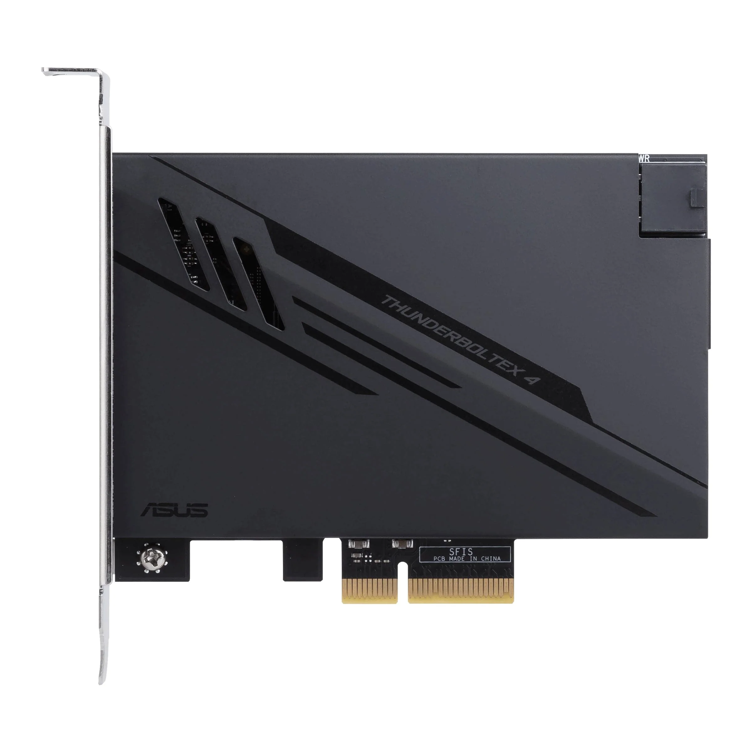 ASUS ThunderboltEX 4 PCIe-Erweiterungskarte– 2 x Thunderbolt 4 (USB-C. 40 Gbit/s. 100 W QC). 2 x miniDP
