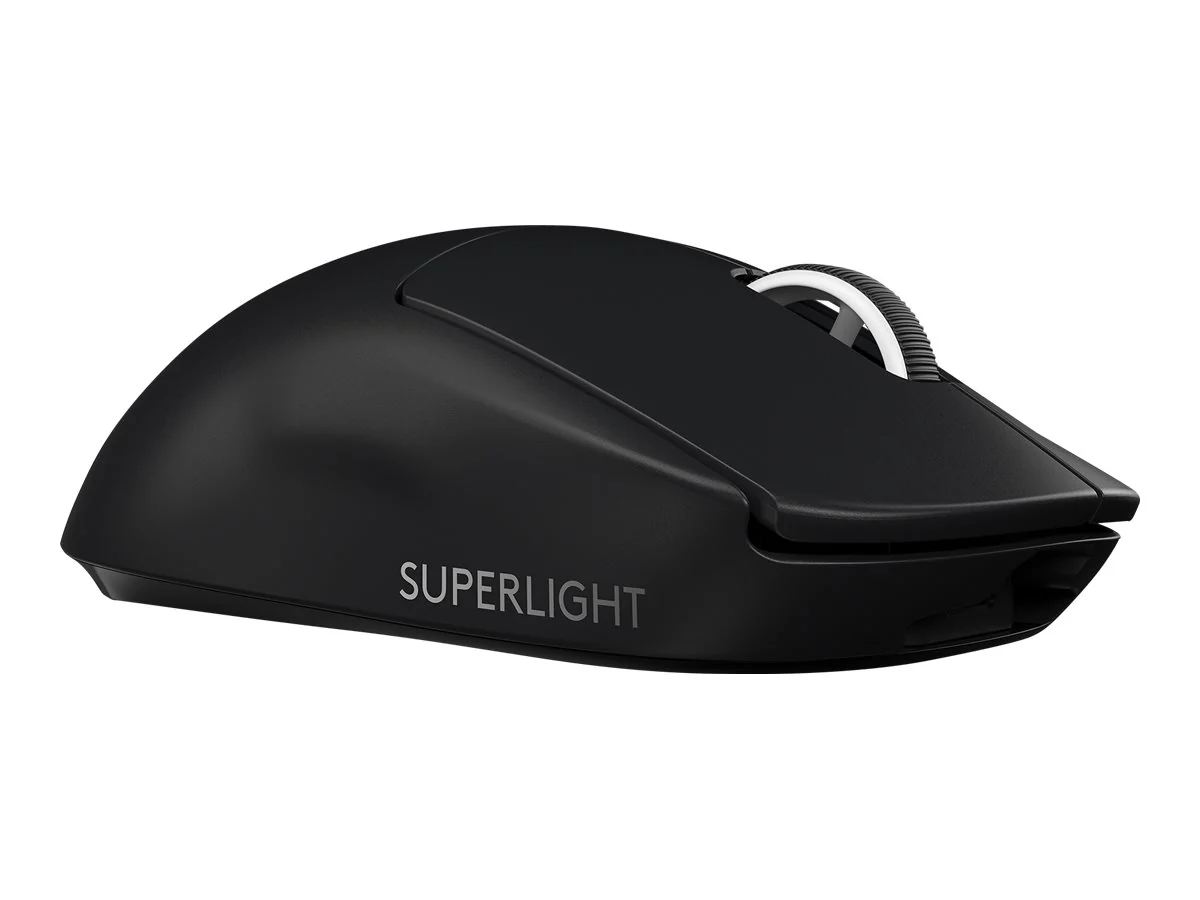 Logitech PRO X SUPERLIGHT Kabellose Gaming-Maus. optisch. kabellos. Schwarz