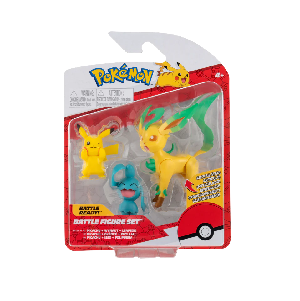 Pokémon - Battle Figure - 3 PK - Assorteret (95155_10)
