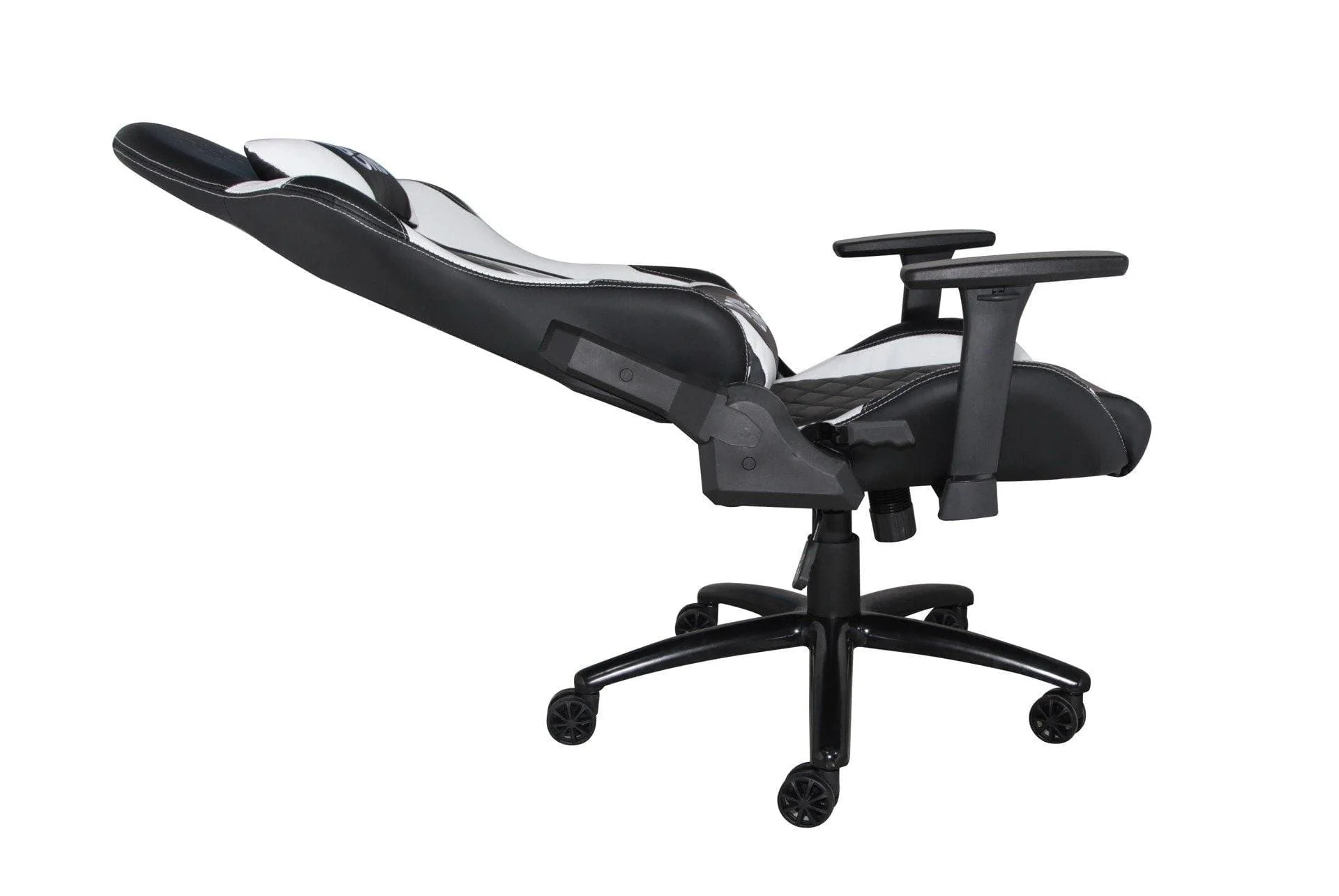 DON ONE -GC300 Gaming-Stuhl– Schwarz/Weiß PS5-Farben– PU-Leder– Bis zu 120 kg