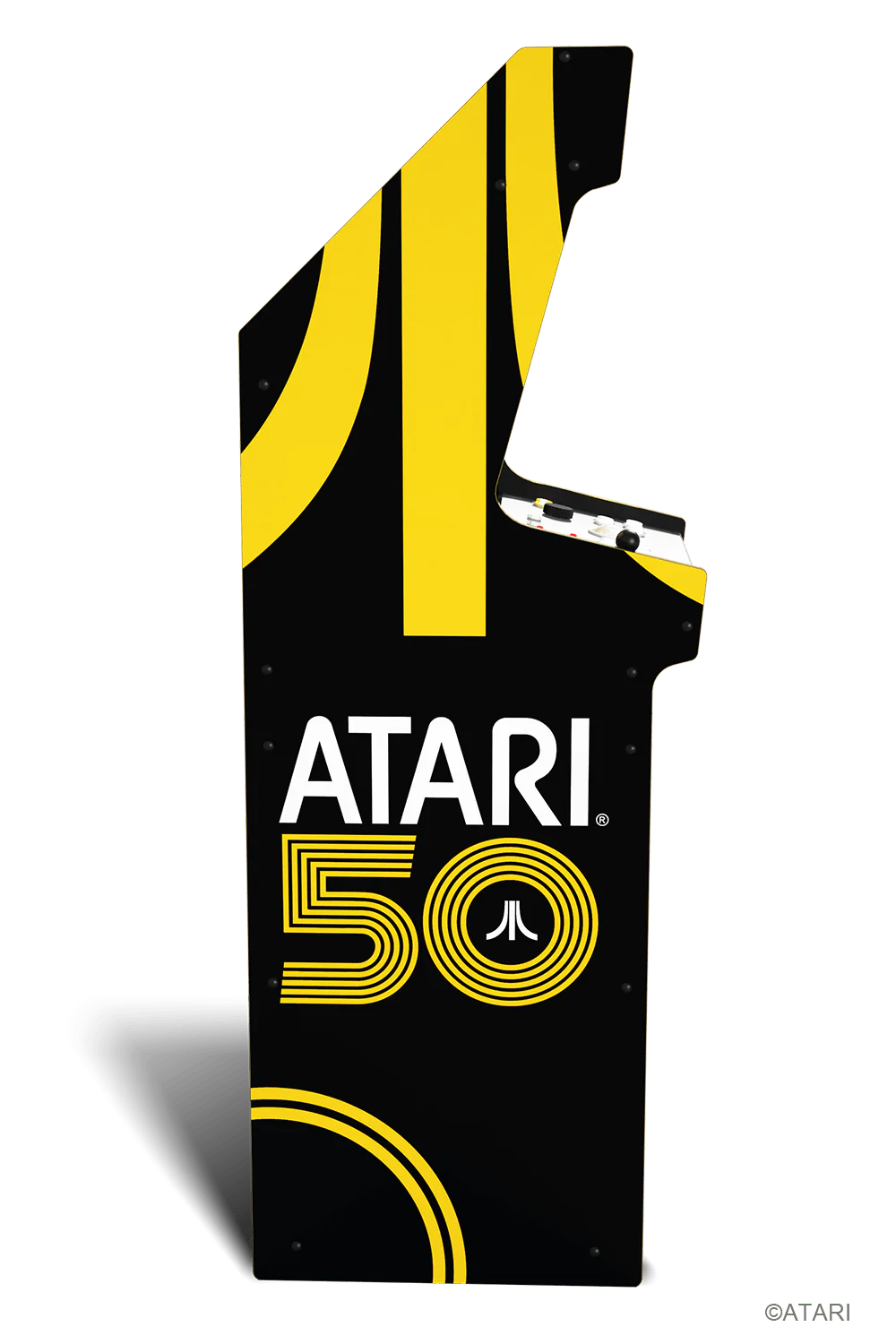 ARCADE 1 UP ATARI 50TH ANNIVESARY DELUXE ARCADE MACHINE - 50 GAMES IN 1