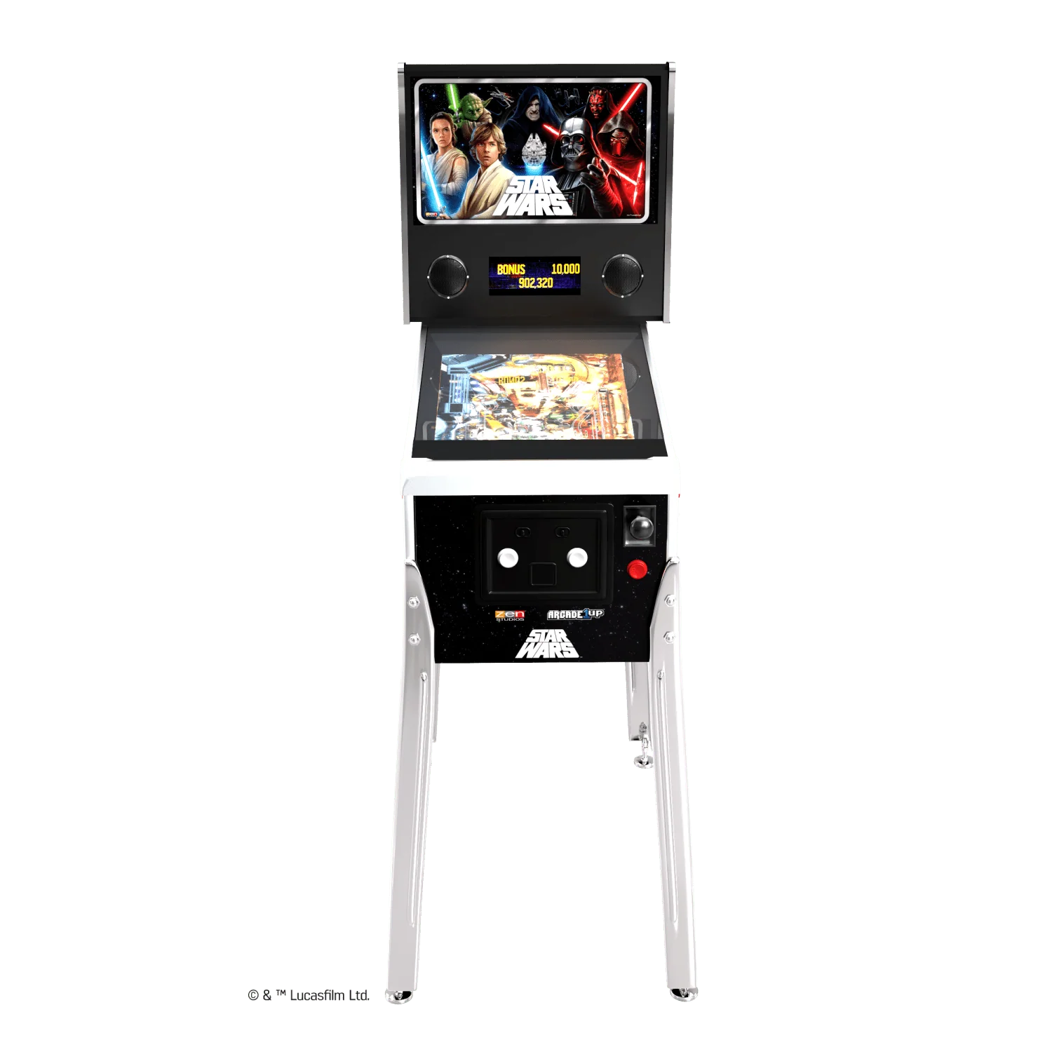 ARCADE 1 UP STAR WARS PINBALL MACHINE