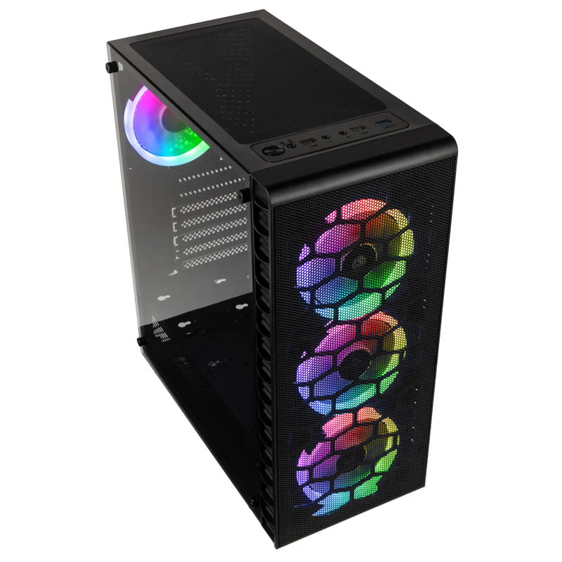 Kolink Observatory Lite Mesh RGB Midi-Tower– Schwarz