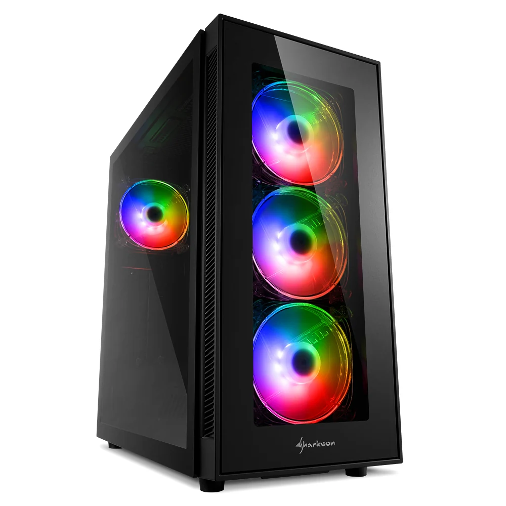 Sharkoon TG5 PRO RGB. tower case (black)