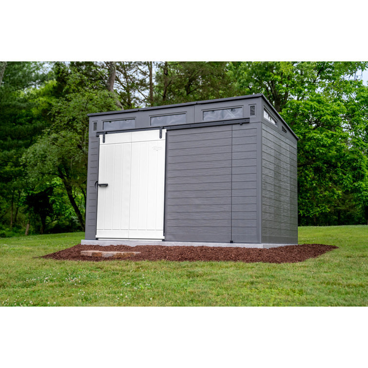 Suncast Modernist 10 ft. 9.5 in. W x 7 ft. 3.5 in. D Barn Do