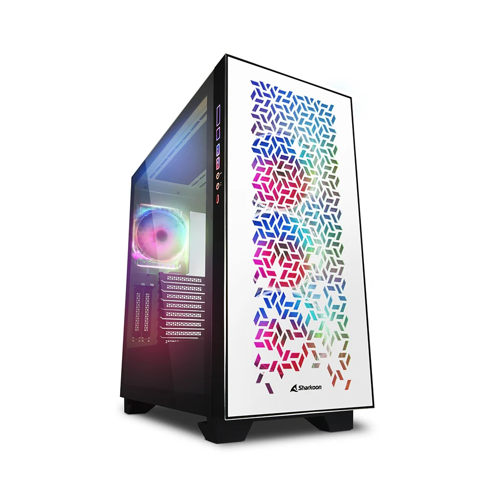 Sharkoon ELITE SHARK CA300H White. big tower case