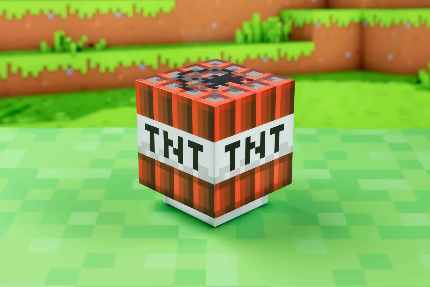Minecraft TNT-Lampe mit Sound