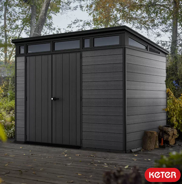 Keter Cortina 9ft 2" x 7ft Storage Shed