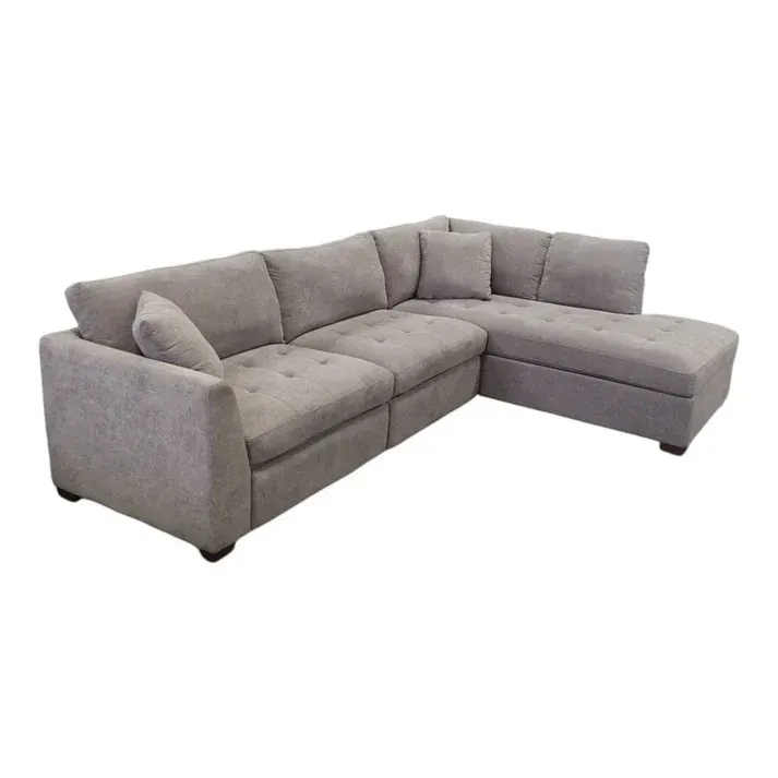 Thomasville Miles Fabric Sectional with Power Footrest - Online Shop