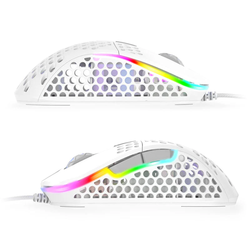 Xtrfy M4 RGB. Gaming-Maus. Weiß