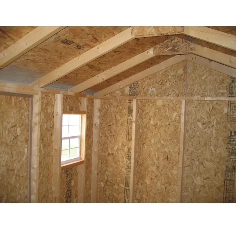 Value 8' wide x 8' deep solid and finished wood st