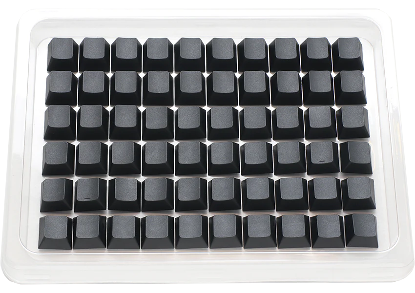Ducky Blank - 132 Keycap Set - MDA  - Sort