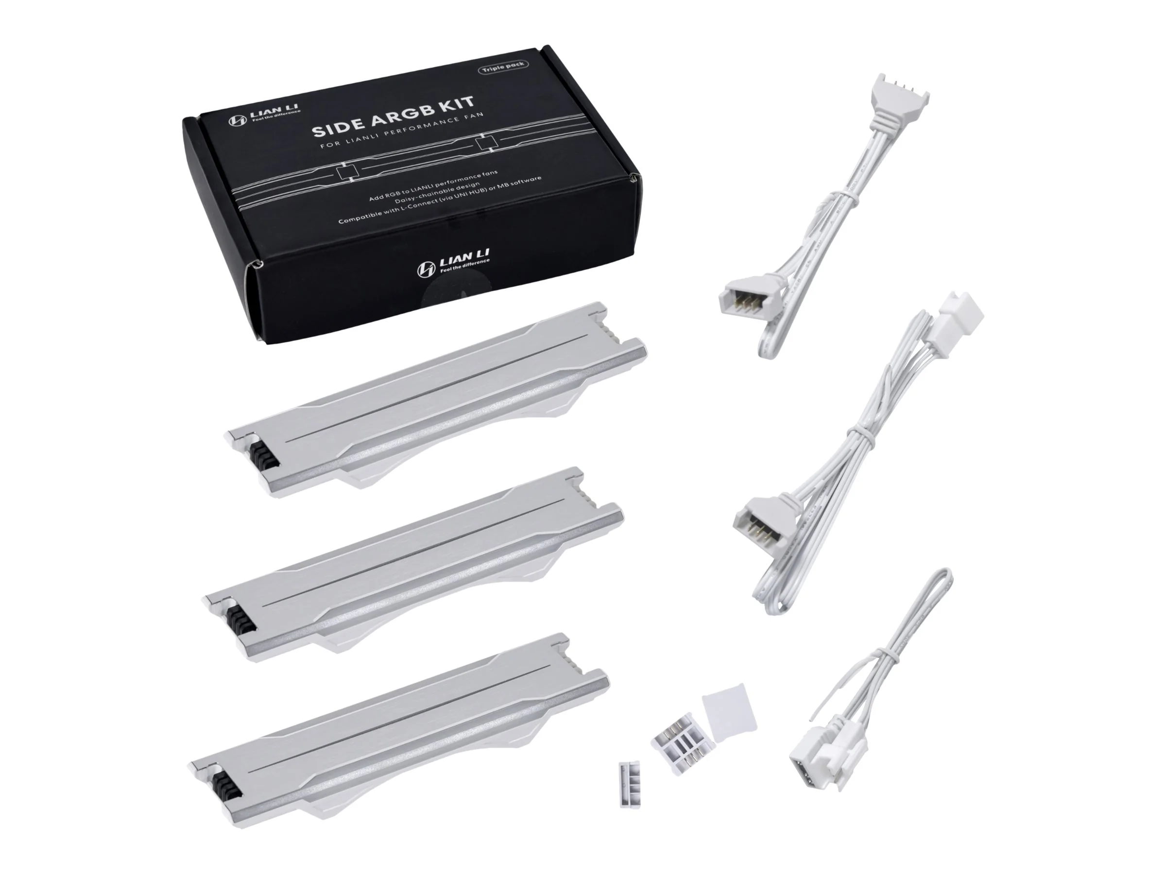 Lian Li RGB LED-lysstripsÆt 1-pack Hvid