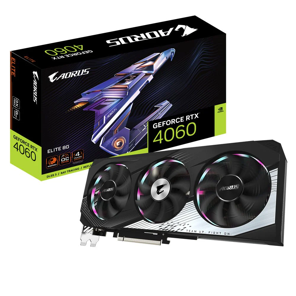 AORUS AORUS GeForce RTX 4060 ELITE 8G 8GB