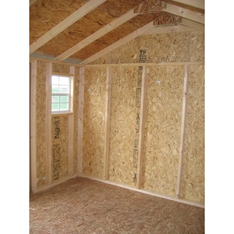 Value 8' wide x 8' deep solid and finished wood st