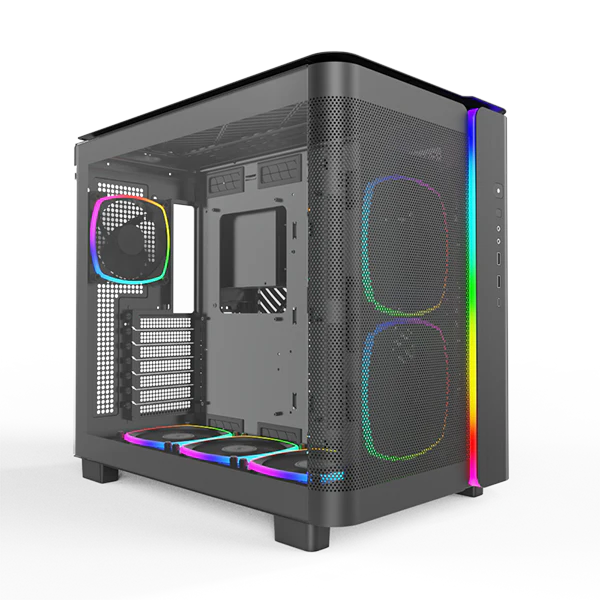 Montech King 95 Pro Sort-  curved glas