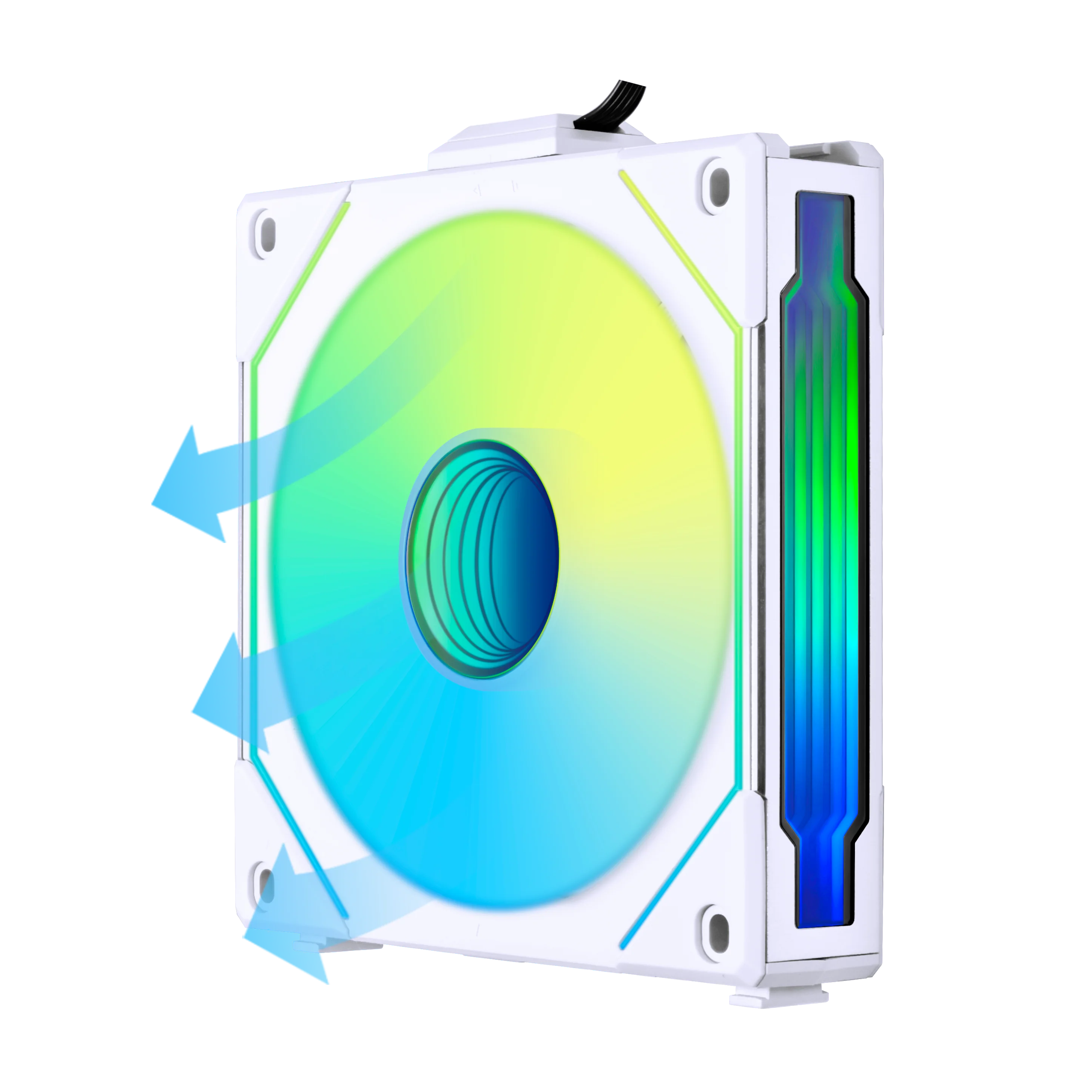 Lian li UNI FAN SL INF Hvid blÆser - 120mm infinity RGB. PWM