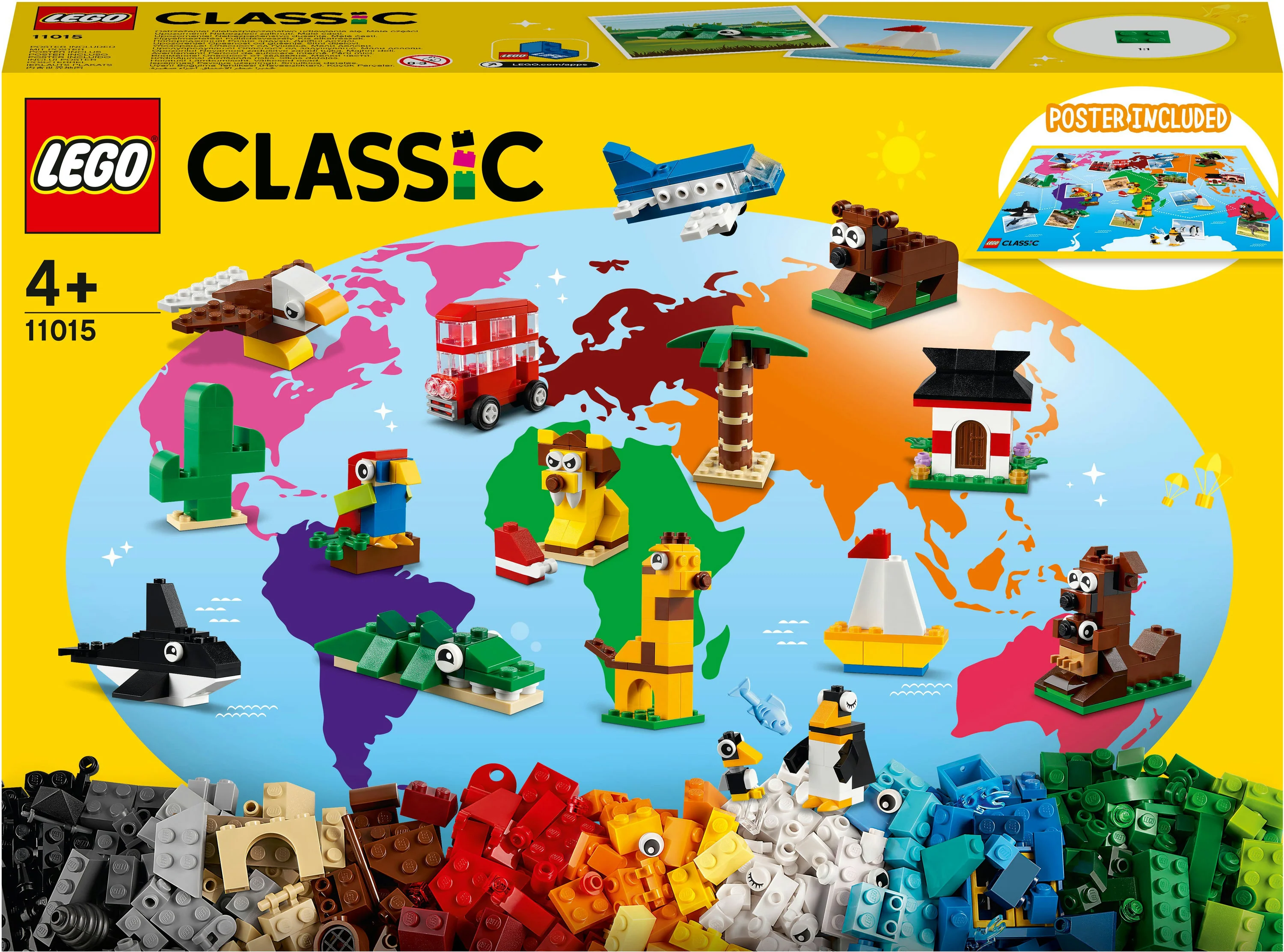 LEGO Classic - Verden rundt - 11015