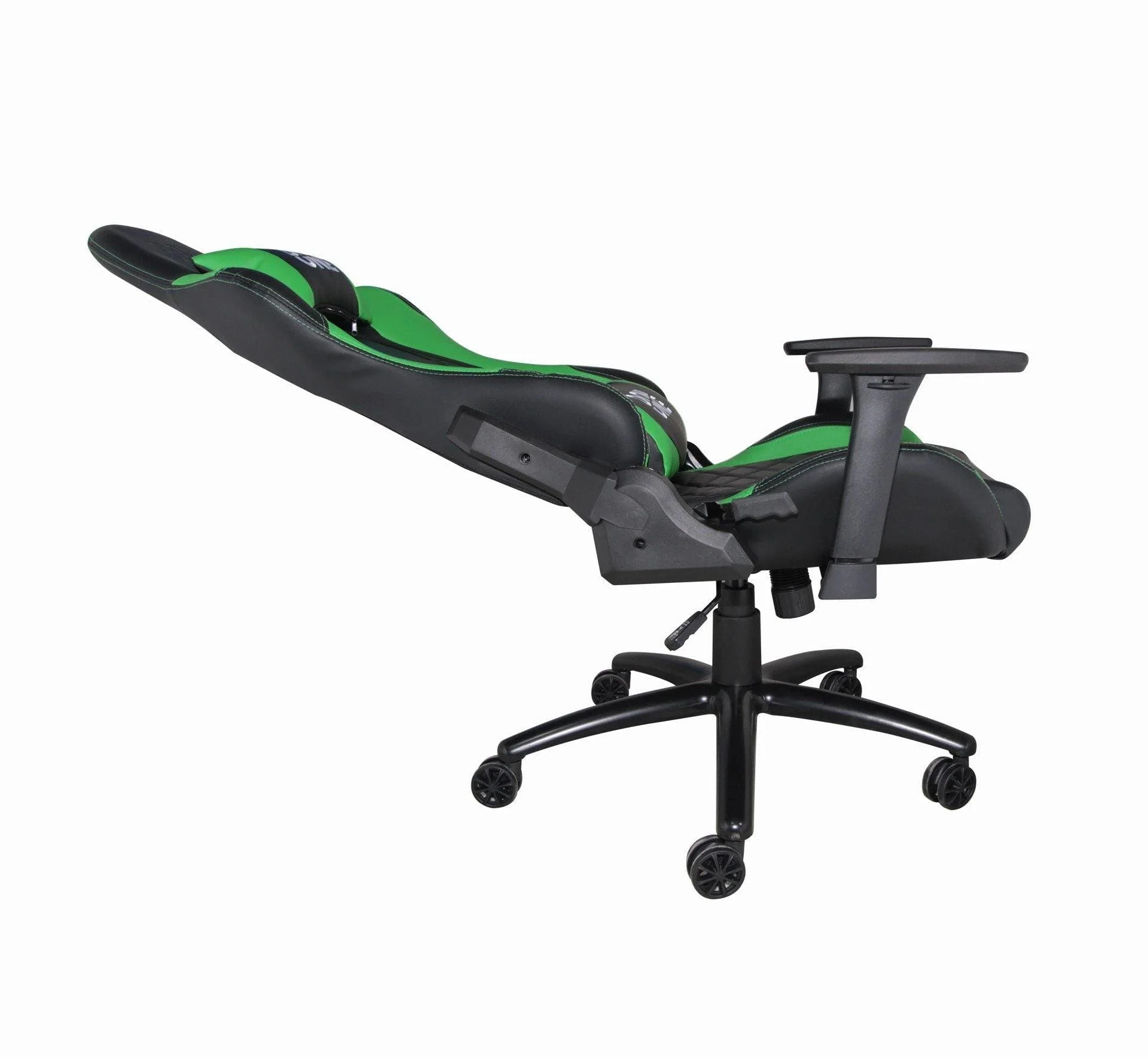 Don One– GC300 Gamer-Stuhl Schwarz/Gr眉n– PU-Leder– Bis zu 120 kg