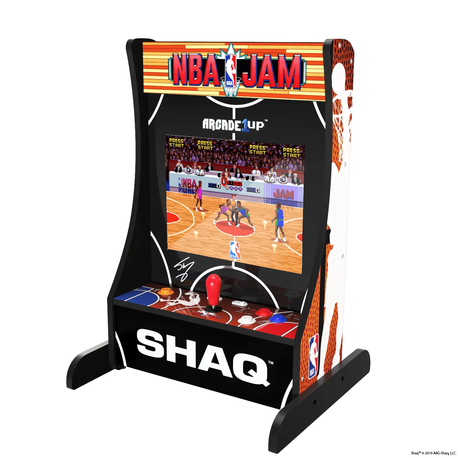 ARCADE 1 UP NBA JAM PARTYCADE MACHINE