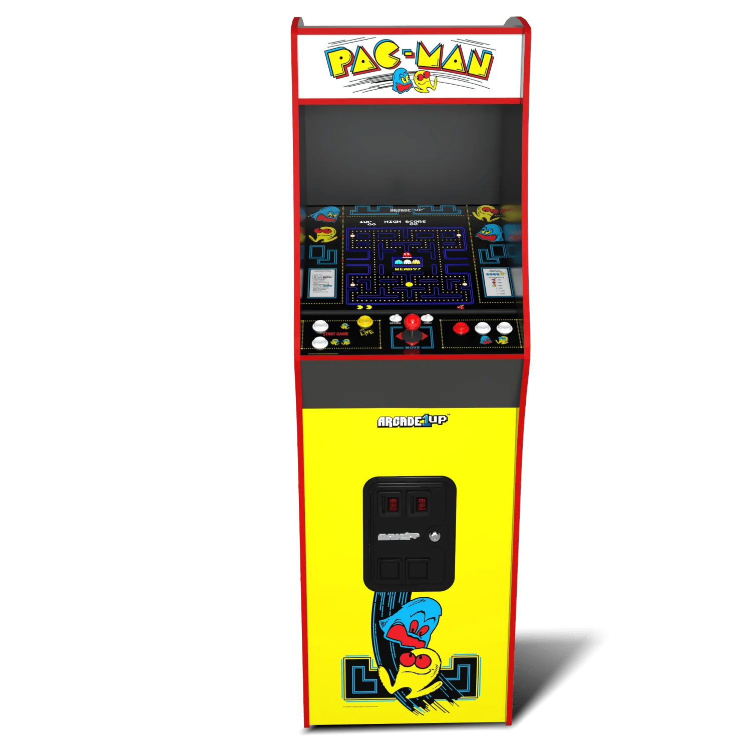 ARCADE 1 UP PAC-MAN DELUXE ARCADE MACHINE