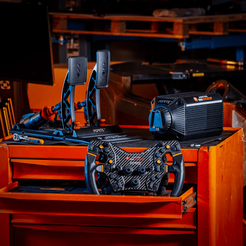 Asetek Forte庐 Bundle Komplet Sim Racing Kit