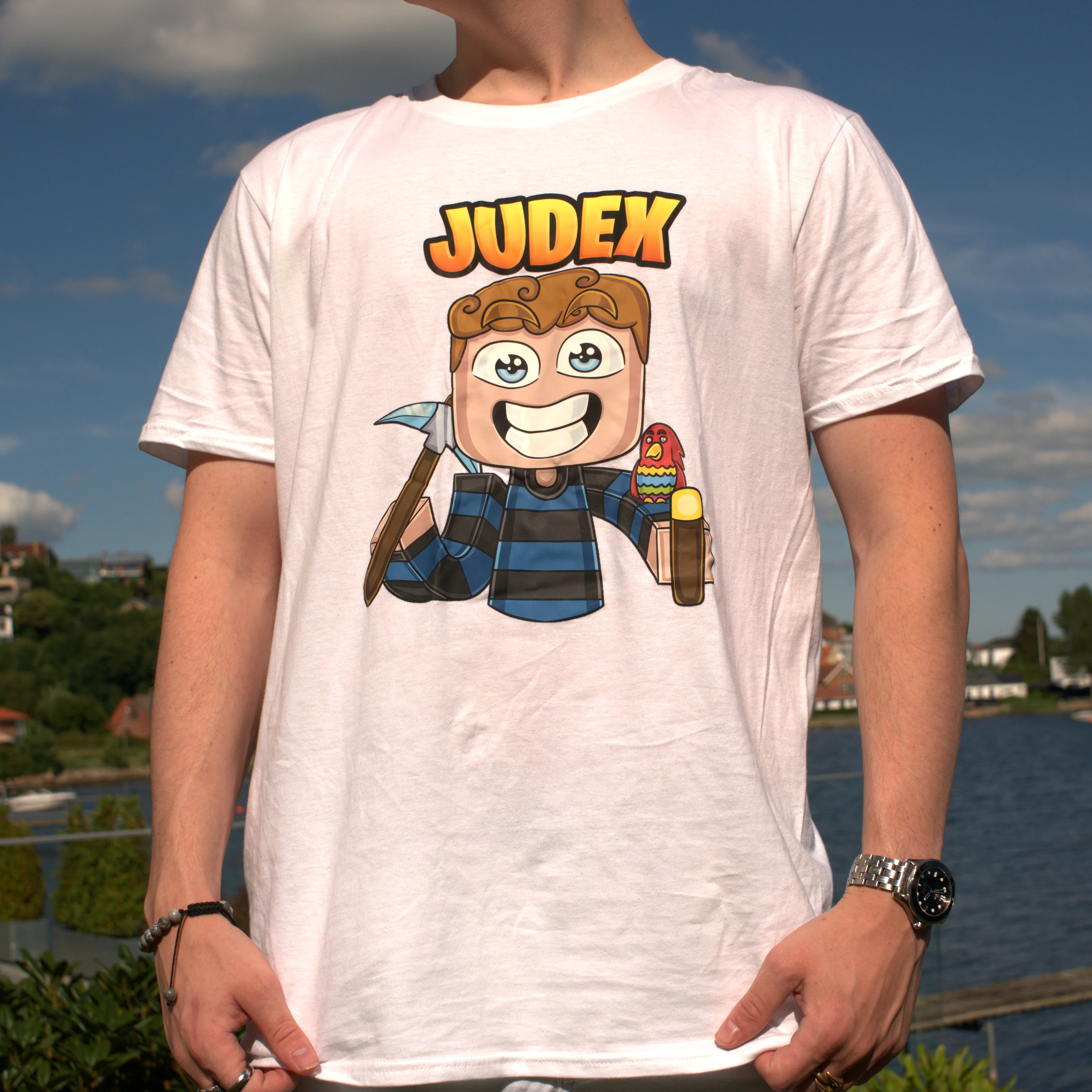 Judex Miner T-Shirt weiß
