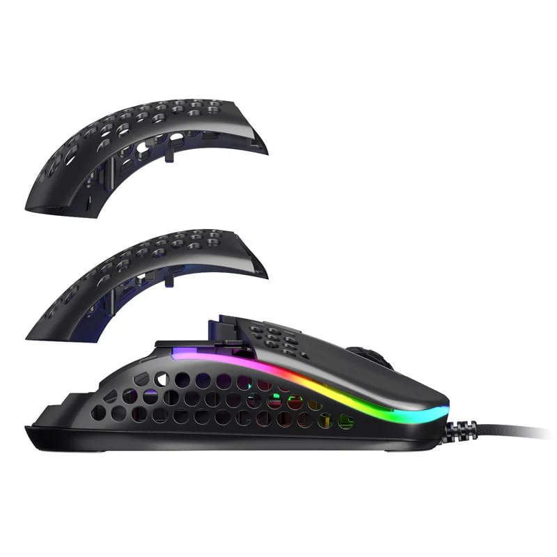 Xtrfy M42 RGB. Gaming-Maus. Schwarz