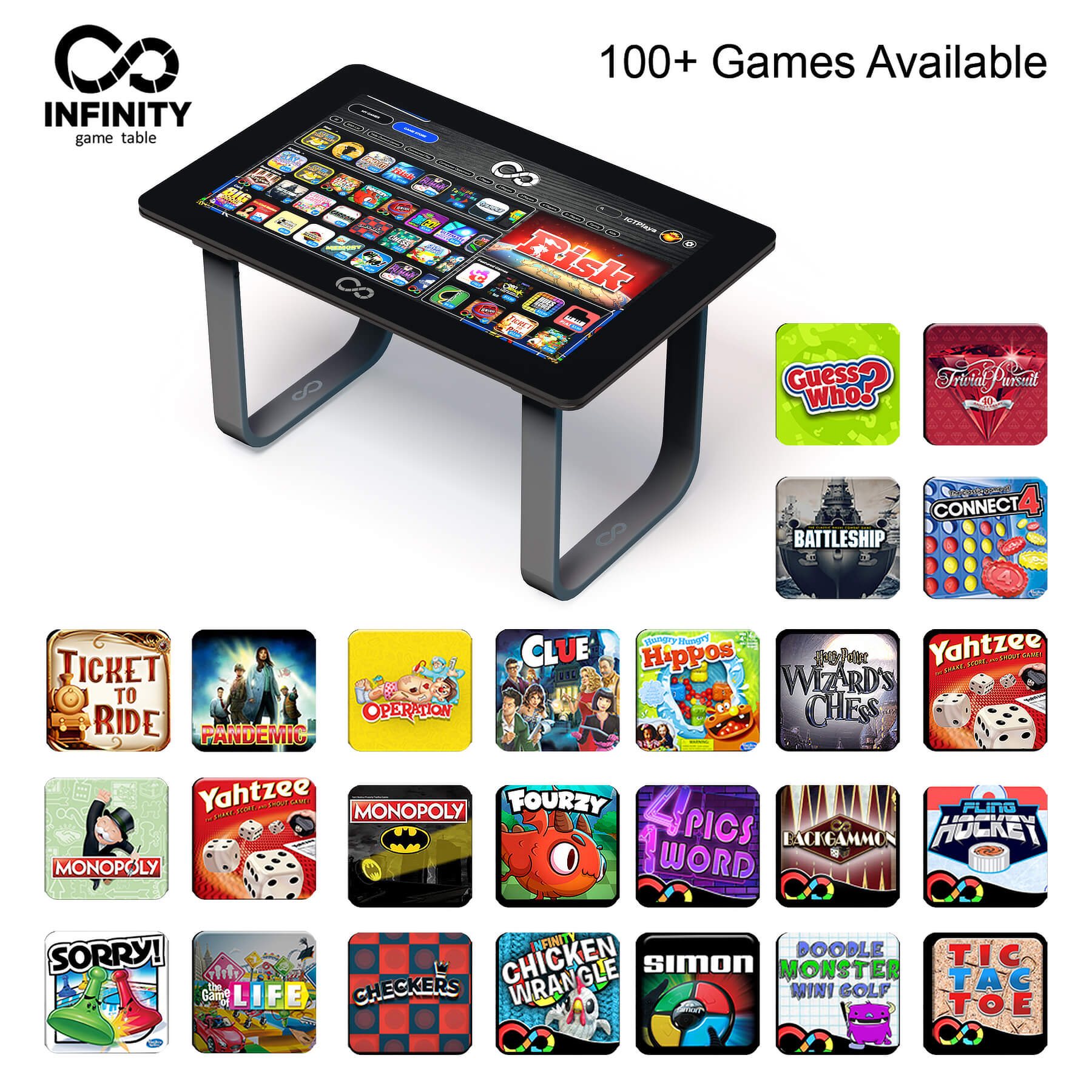 馃應馃幃 Infinity Game Table: Touchscreen Digital Board Game Table by ArcadelUp - Online Shop