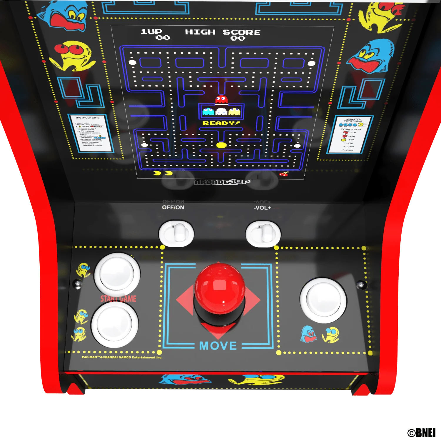 ARCADE 1 UP 2022 COUNTER CADE 1 PLAYER PAC-MAN