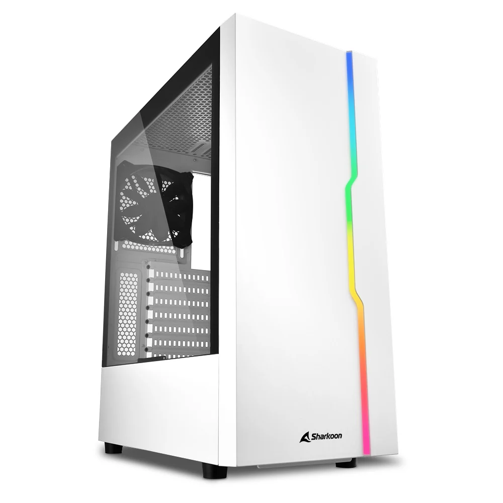 Sharkoon RGB SLIDER White. tower case