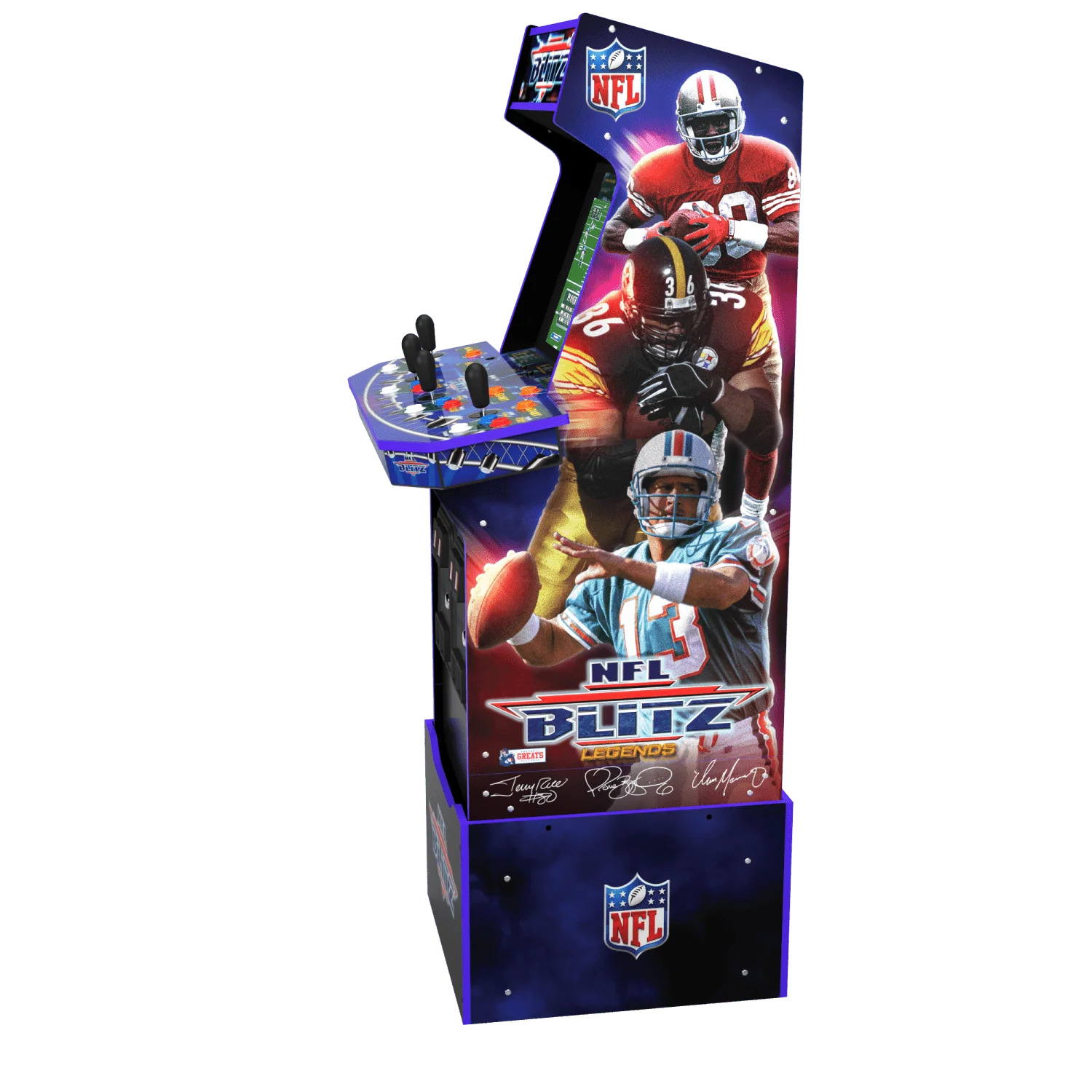 ARCADE 1 UP NFL BLITZ ARCADE MACHINE