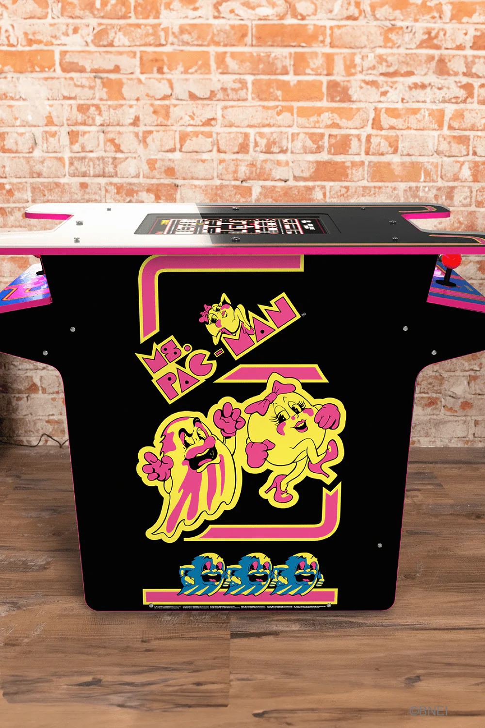 ARCADE 1 UP MS. PAC-MAN HEAD-TO-HEAD TABLE
