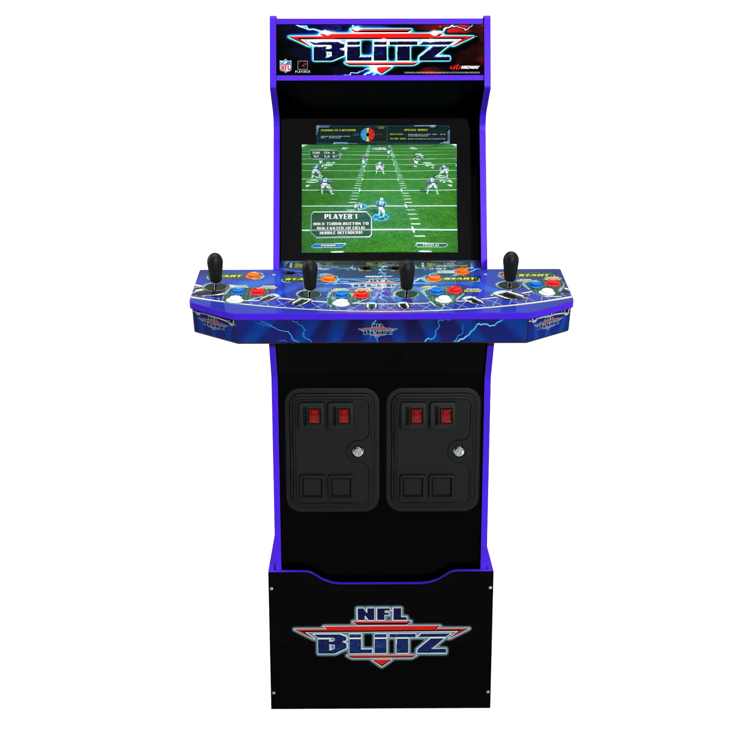 ARCADE 1 UP NFL BLITZ ARCADE MACHINE