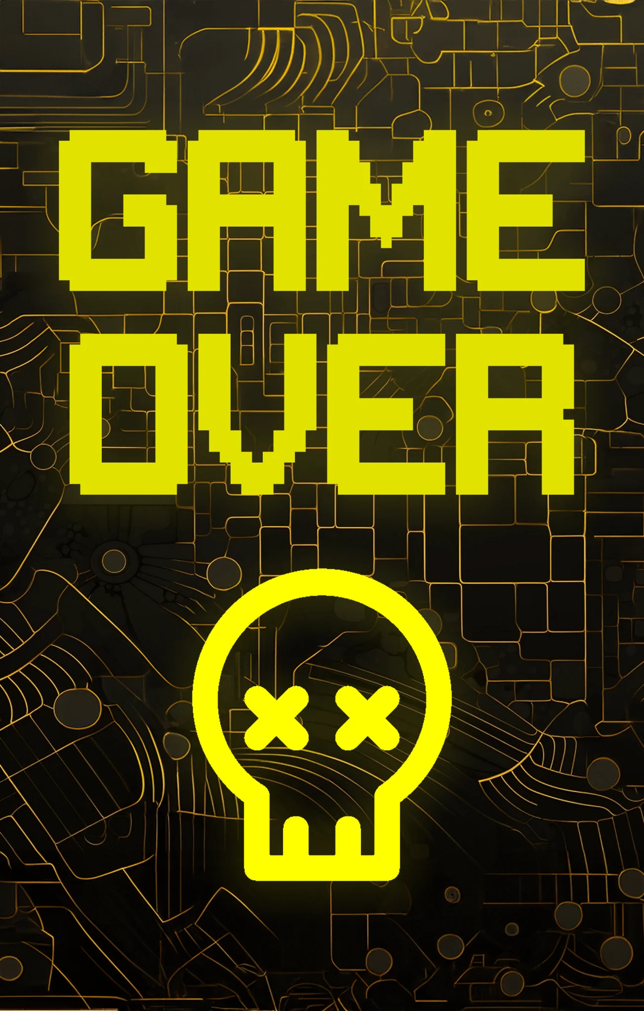 Game Over Plakat