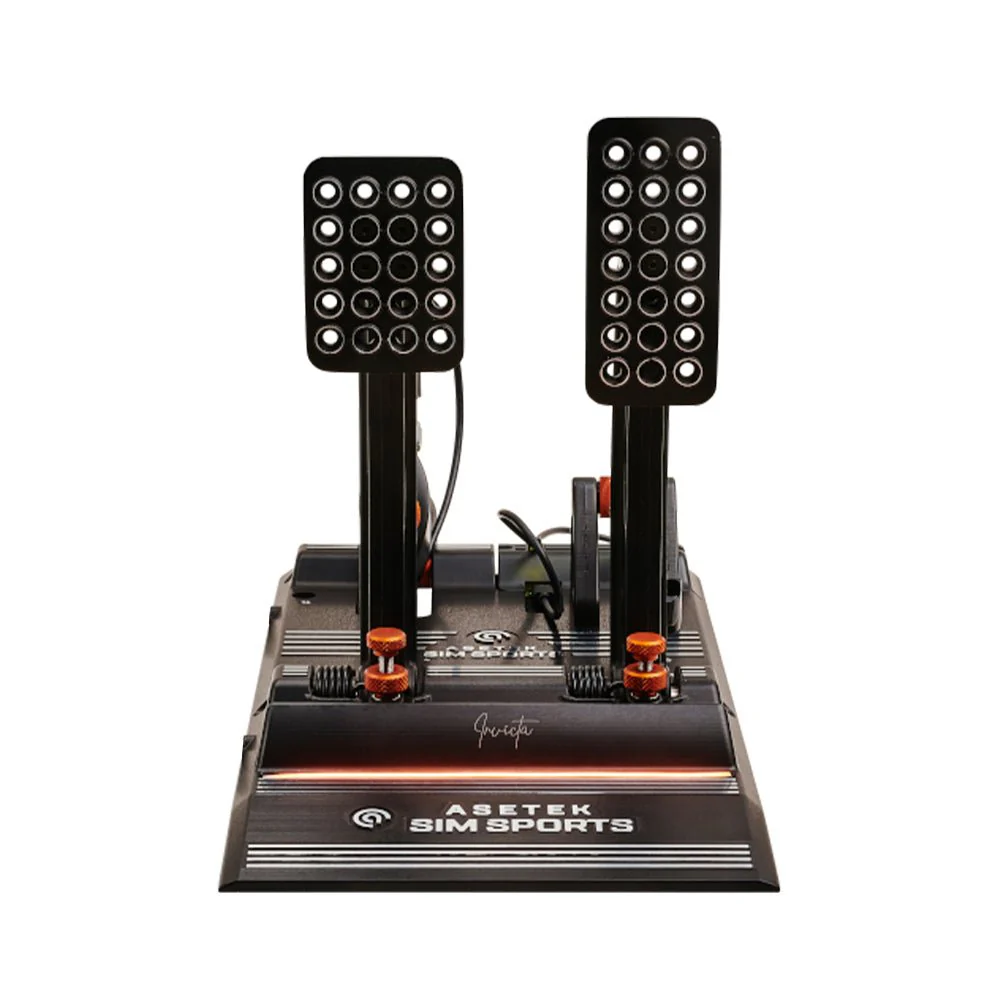 Asetek Invicta Sim Racing– Bremsen und Gas geben