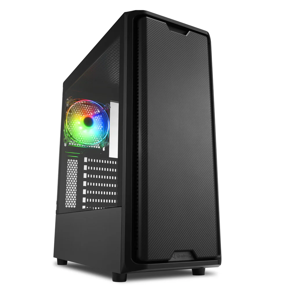 Sharkoon SK3 RGB. tower case (black)