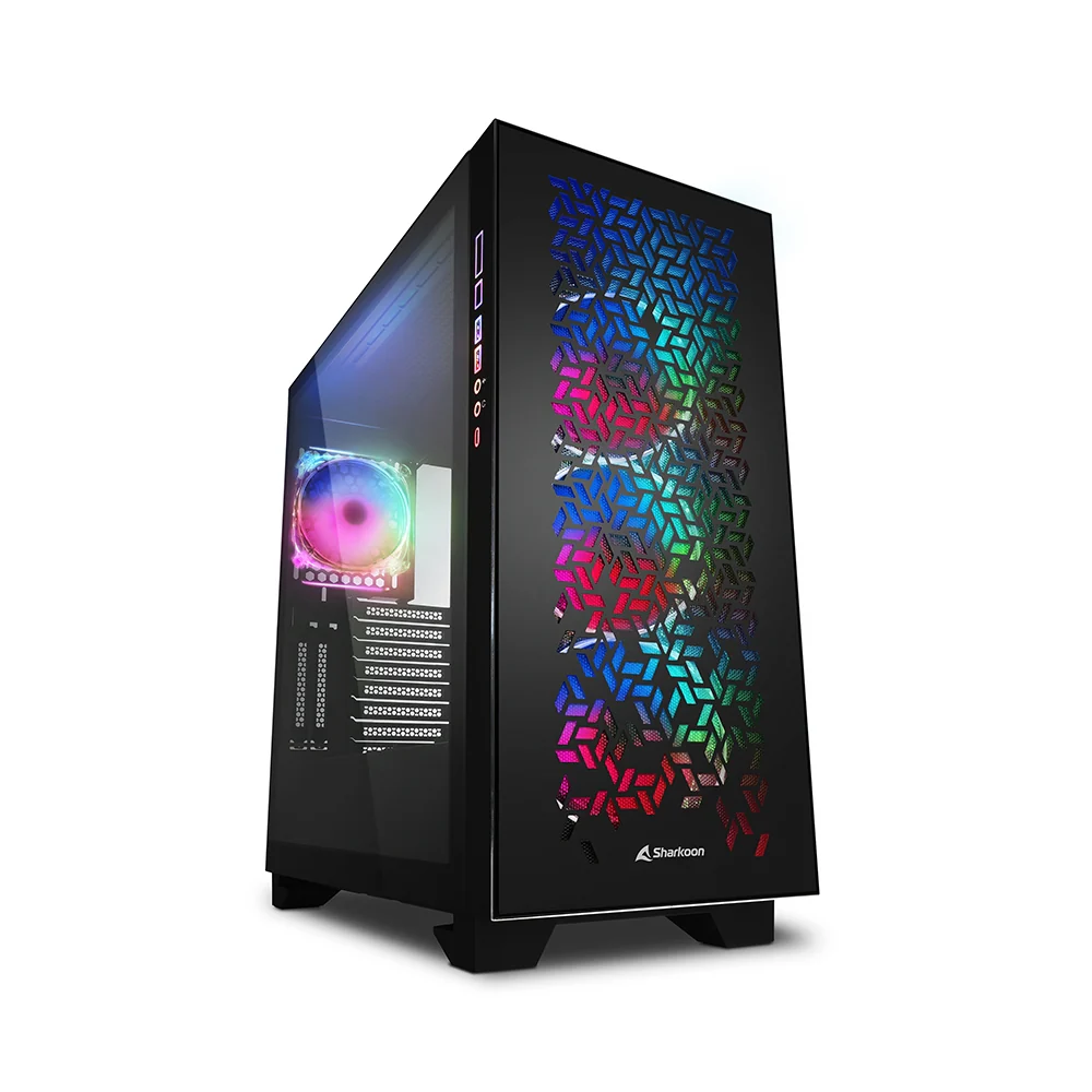 Sharkoon ELITE SHARK CA300H Black. big tower case