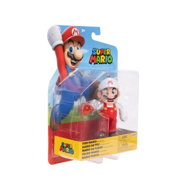 Nintendo Super Mario - 4 Figure -  Fire Mario (424484)