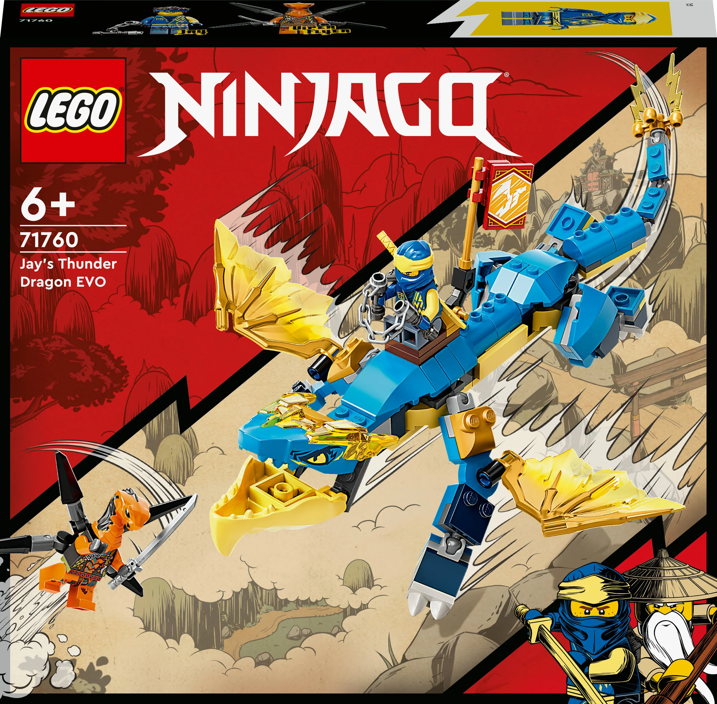 LEGO Ninjago Jay's Thunder Dragon EVO - 71760