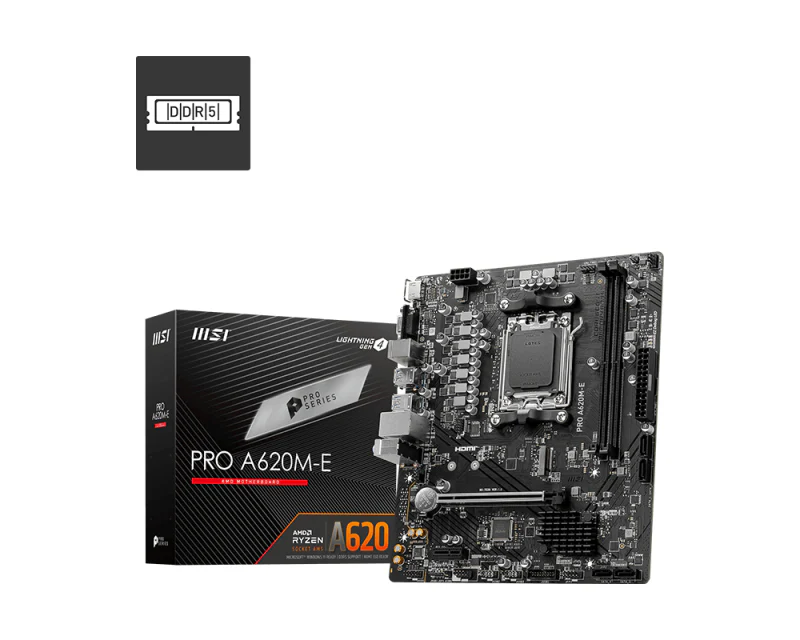 MSI PRO A620M-E - mATX AM5