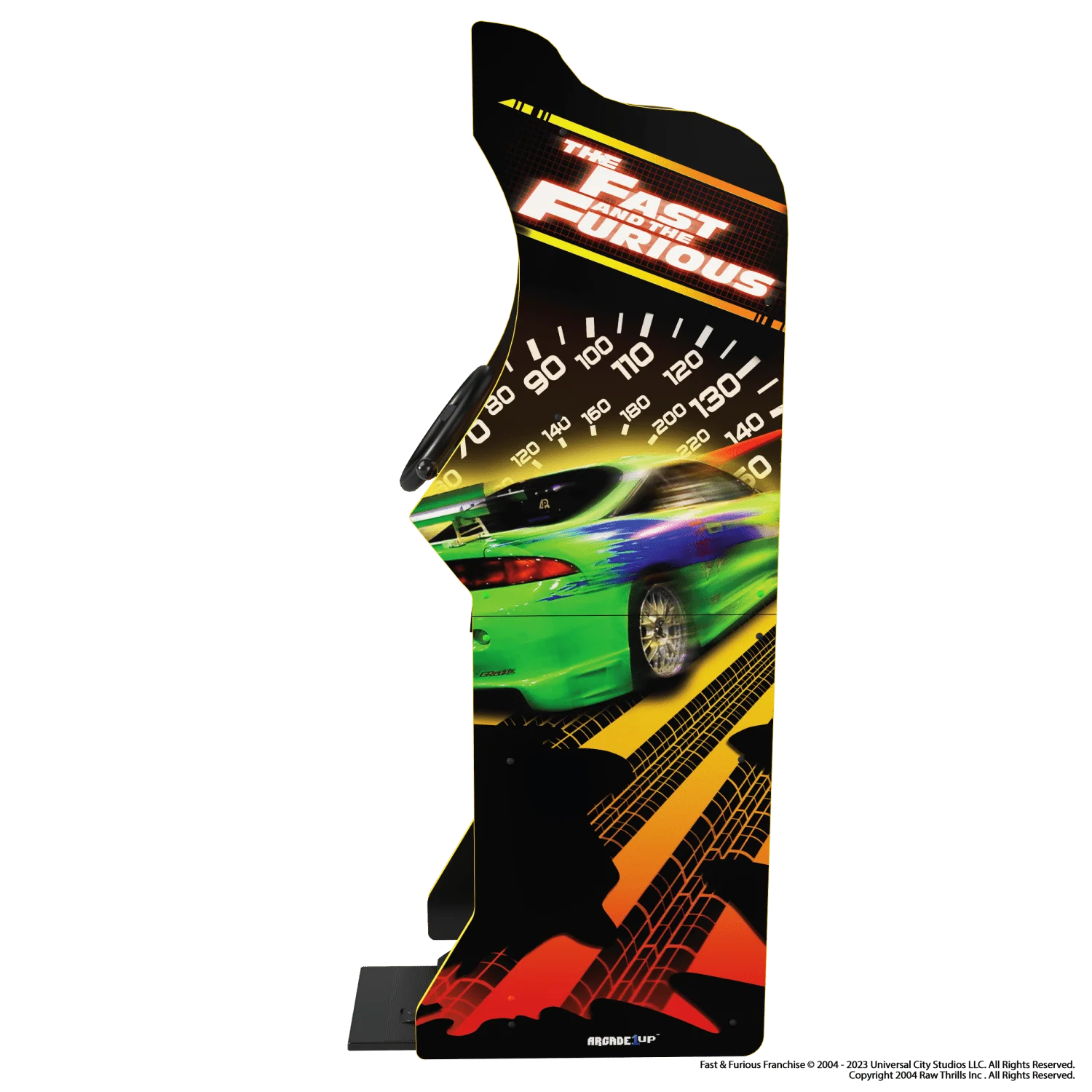 ARCADE 1 UP FAST AND FURIOUS RACING ARCADE MACHINE