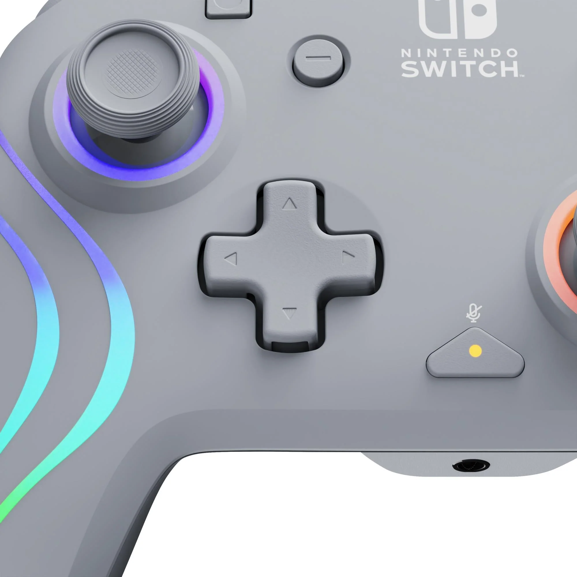 PDP Afterglow Wave Kablet Controller Grå Switch