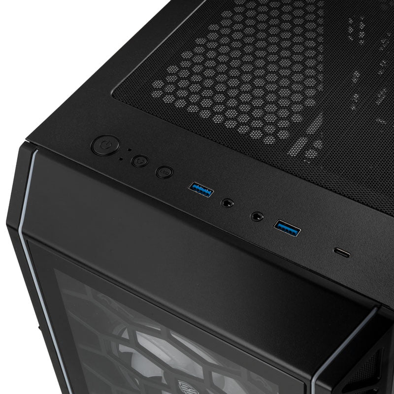 Kolink Citadel Glass SE ARGB Micro-ATX-Gehäuse– Schwarz