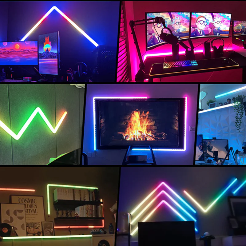 LED RGB Lysrør Sæt