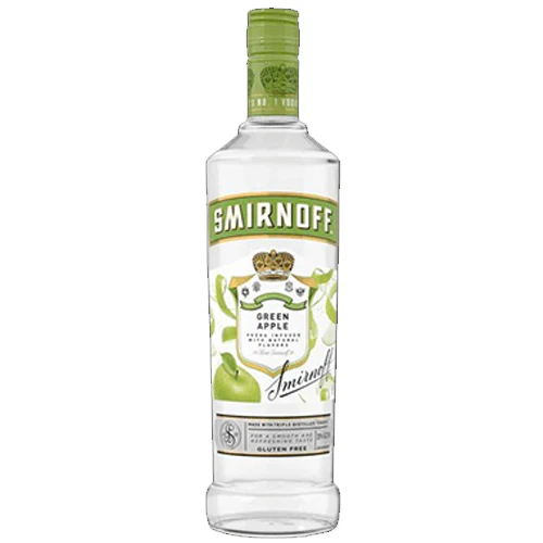 Smirnoff Vodka Green Apple - 750ML