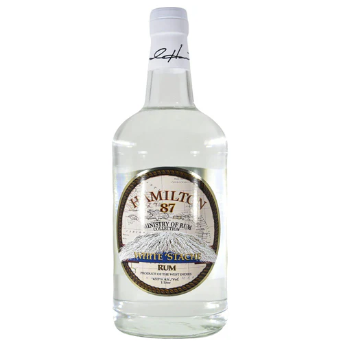 Hamilton 87 White Stache Rum NV - 1L